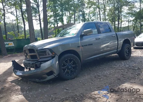 2011 Dodge Ram 1500 Sport из США, поврежденный, VIN 1D7RV1CT7BS576640